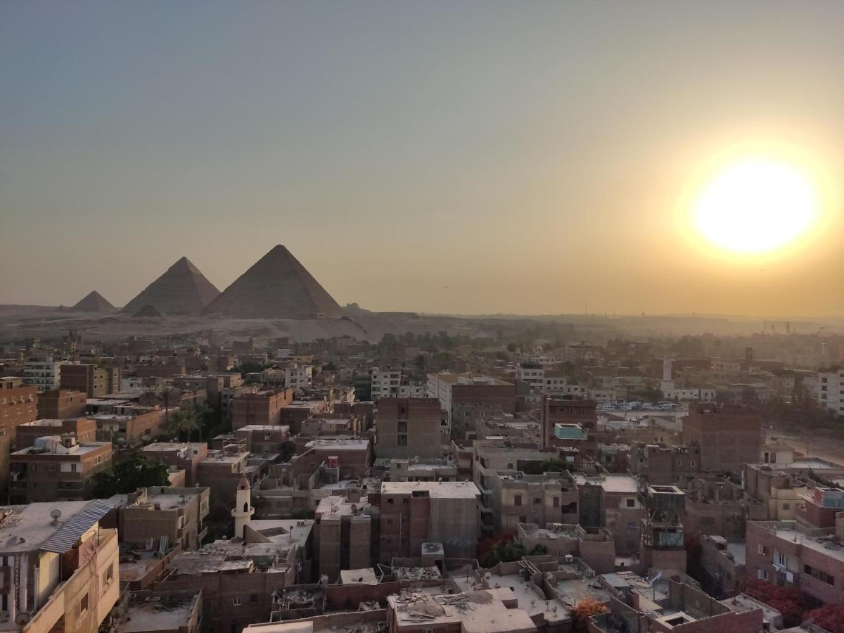 Oscar Pyramids View Hotell Nazlet el-Sîsi Eksteriør bilde