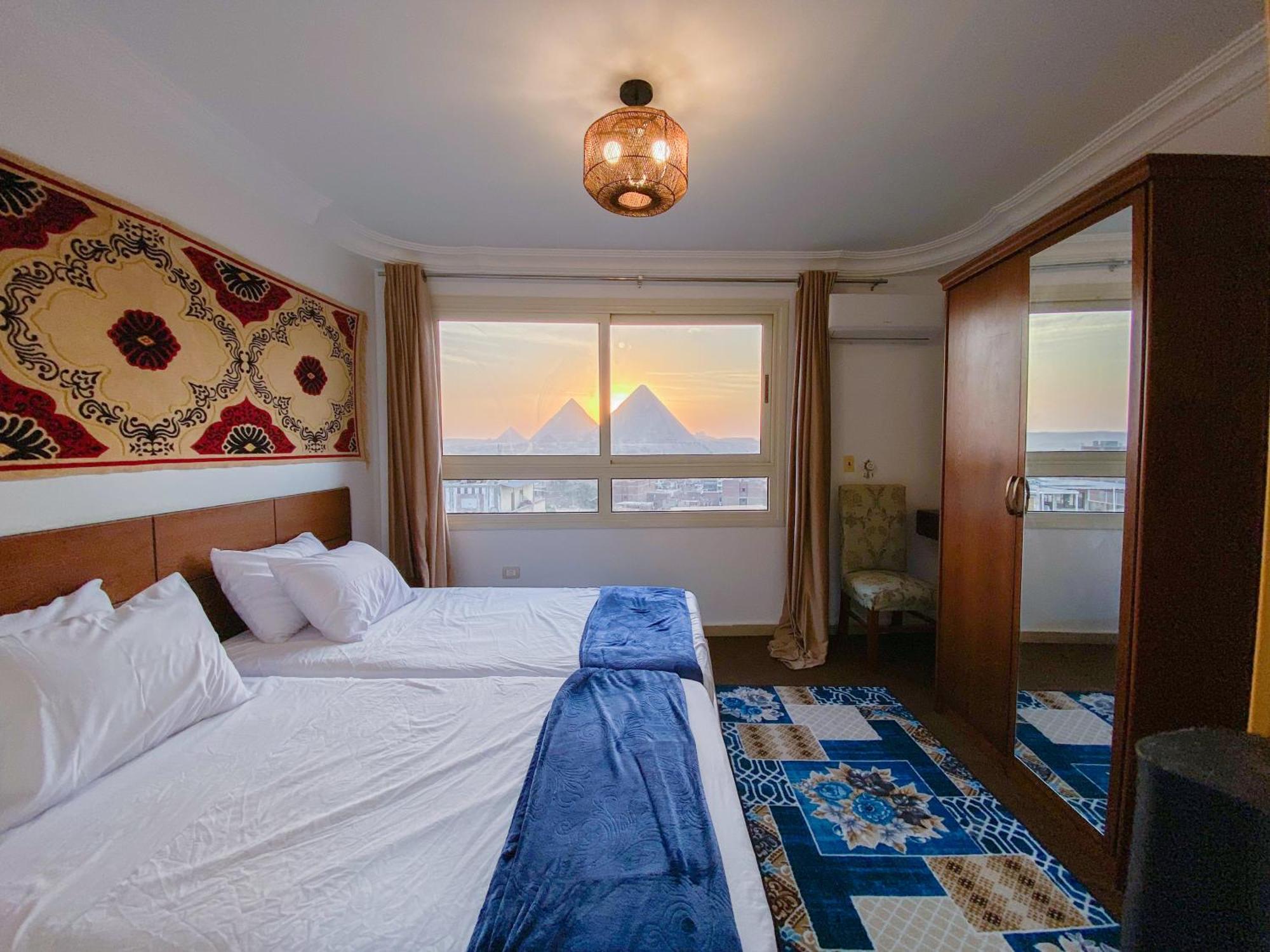 Oscar Pyramids View Hotell Nazlet el-Sîsi Eksteriør bilde