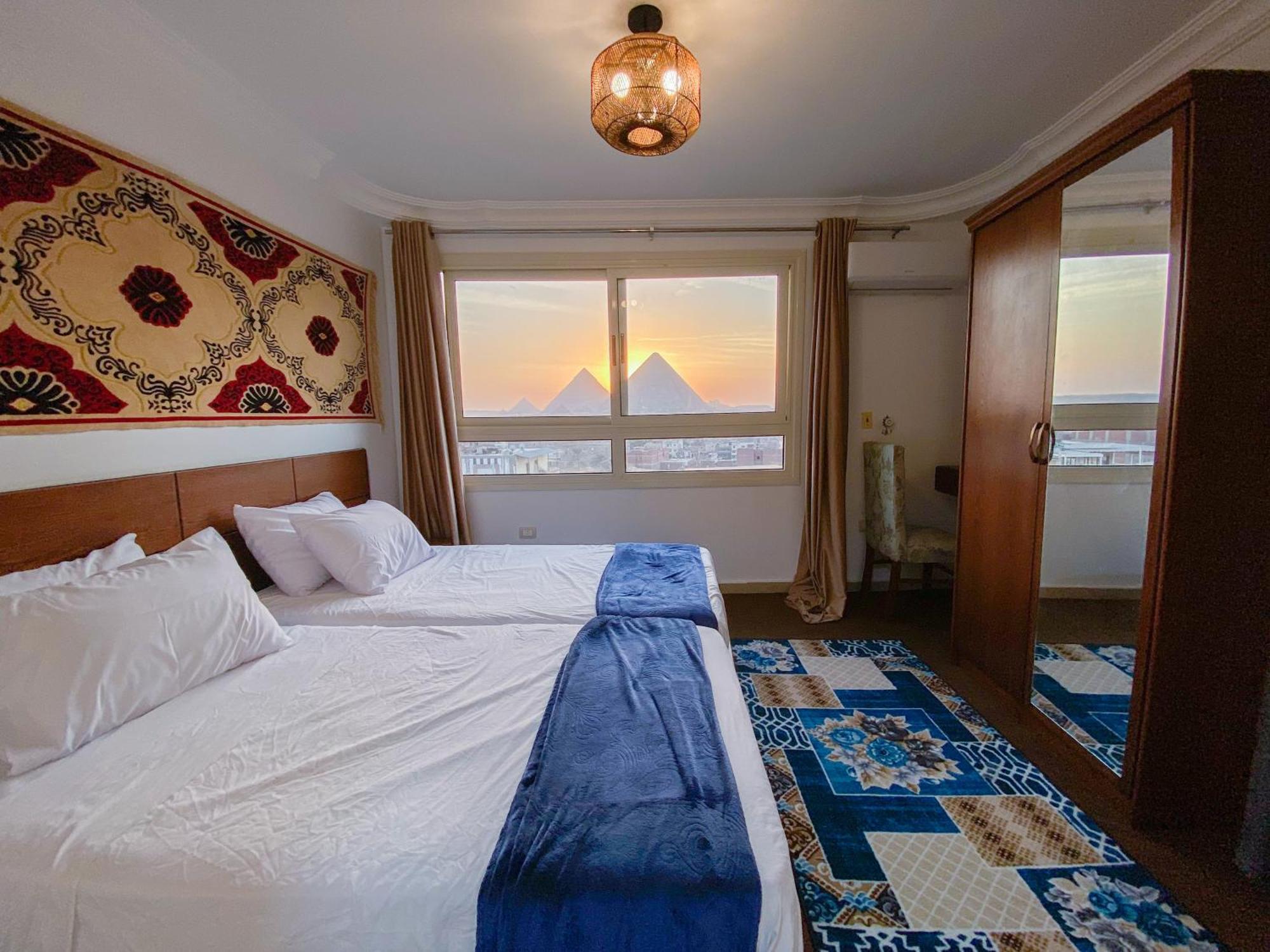 Oscar Pyramids View Hotell Nazlet el-Sîsi Eksteriør bilde