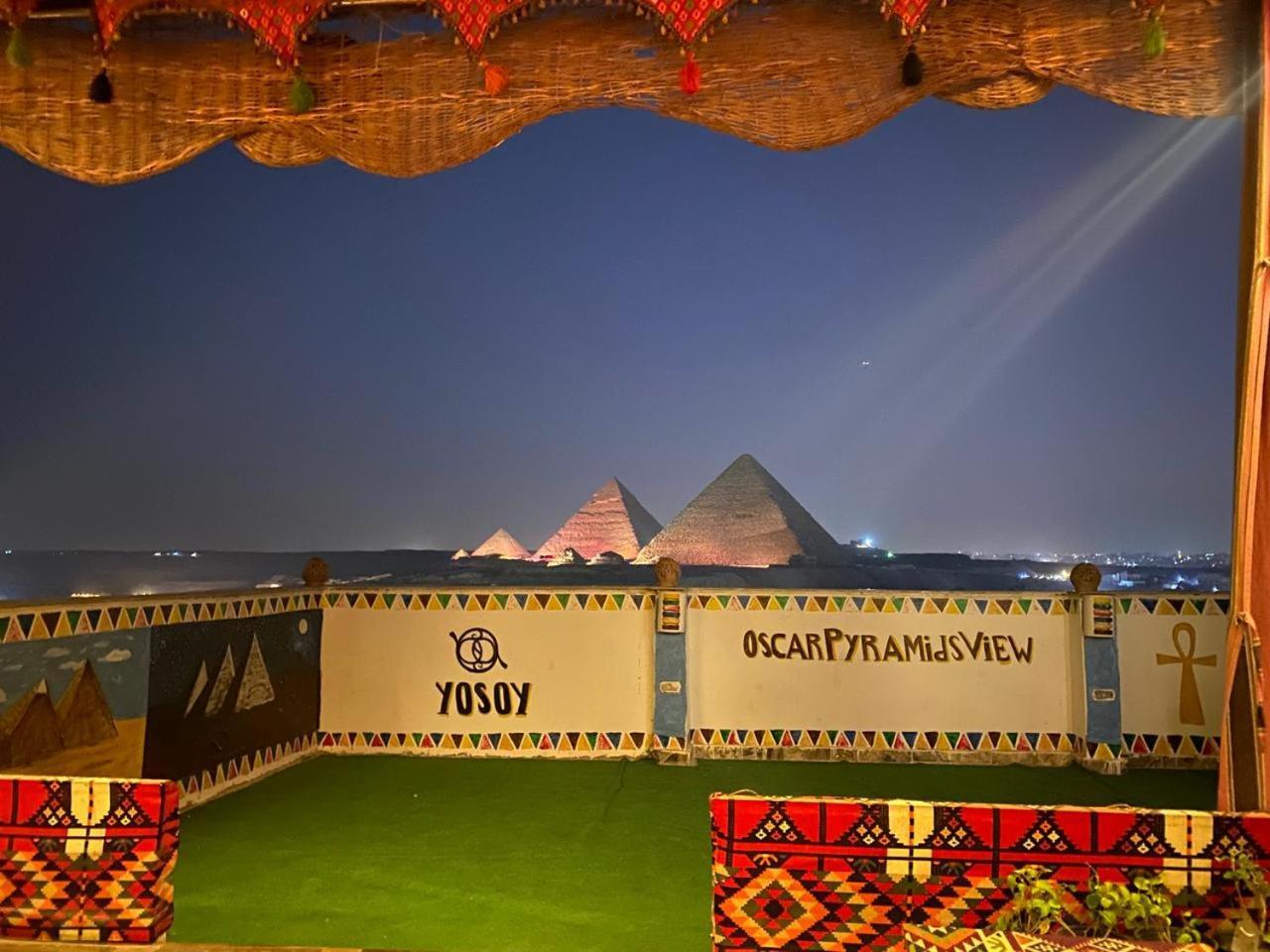 Oscar Pyramids View Hotell Nazlet el-Sîsi Eksteriør bilde