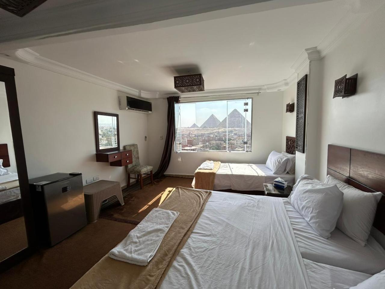 Oscar Pyramids View Hotell Nazlet el-Sîsi Eksteriør bilde