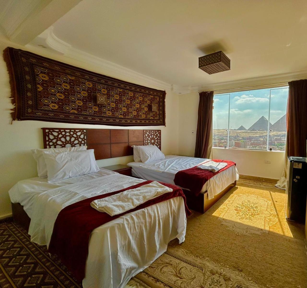 Oscar Pyramids View Hotell Nazlet el-Sîsi Eksteriør bilde