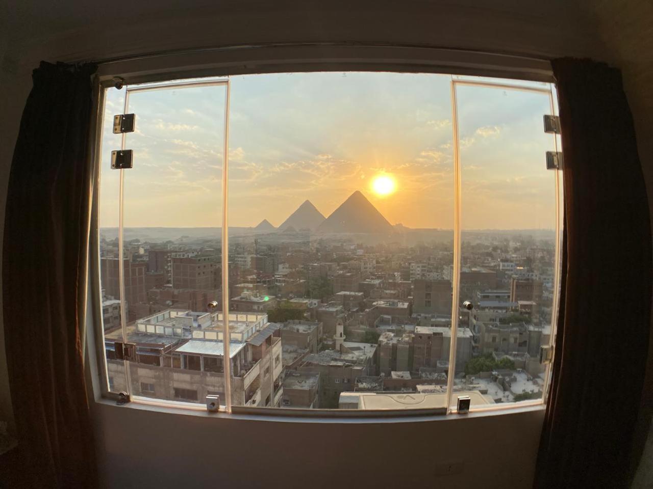 Oscar Pyramids View Hotell Nazlet el-Sîsi Eksteriør bilde