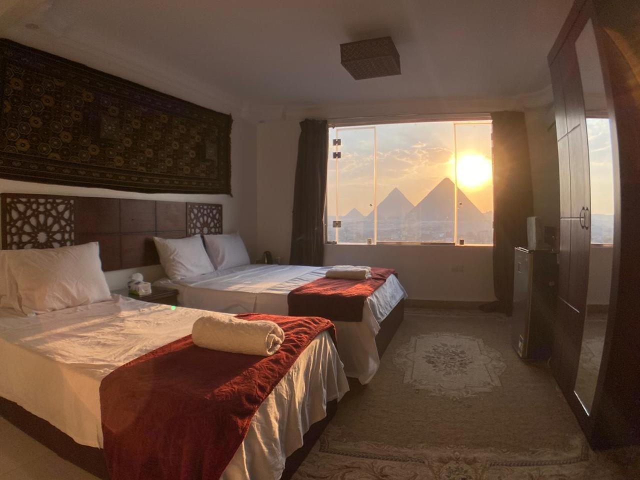 Oscar Pyramids View Hotell Nazlet el-Sîsi Eksteriør bilde
