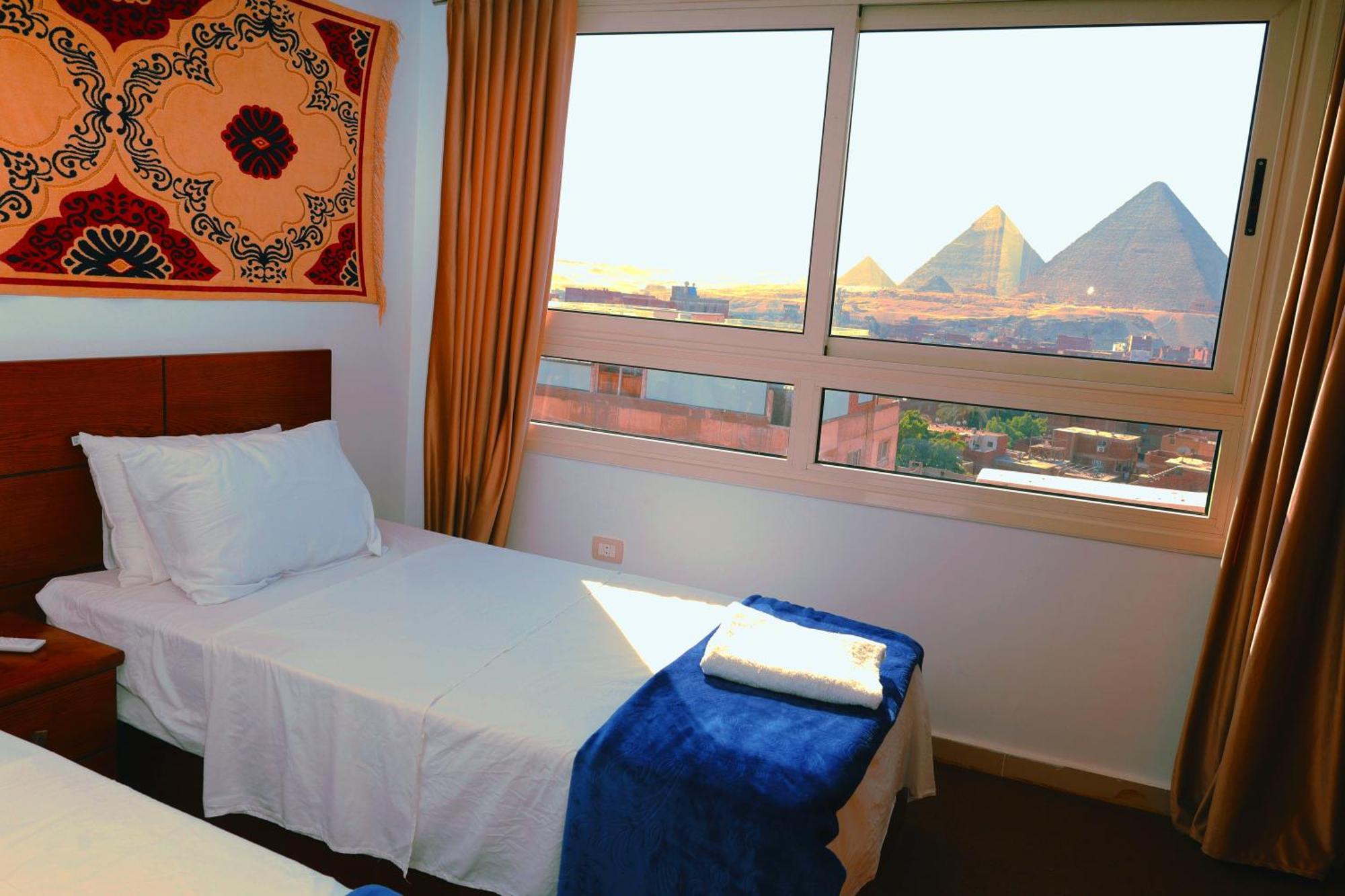 Oscar Pyramids View Hotell Nazlet el-Sîsi Eksteriør bilde