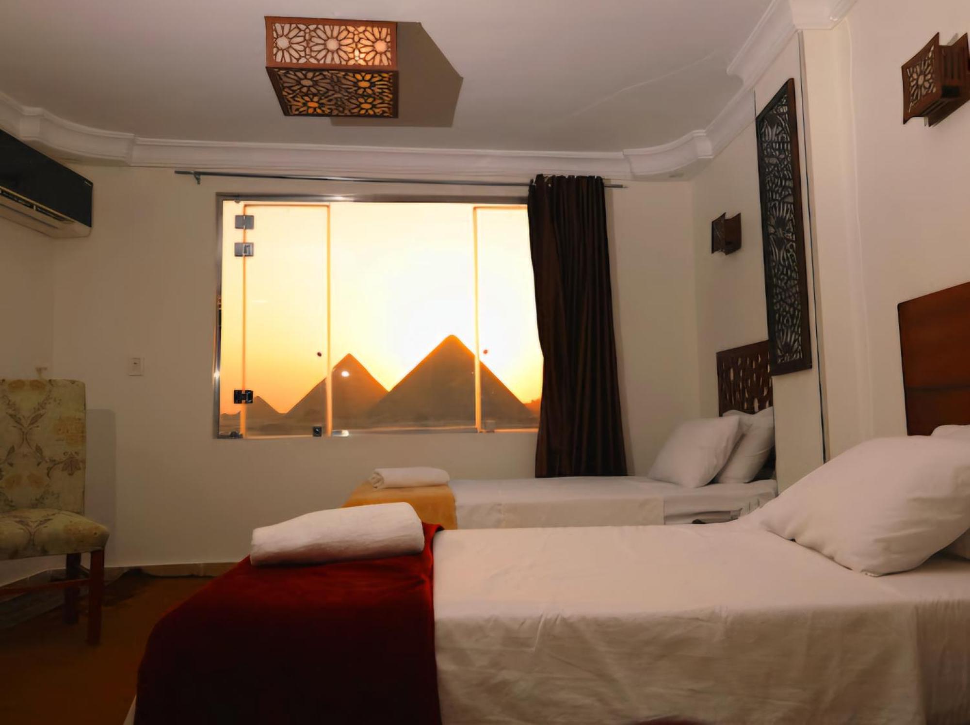 Oscar Pyramids View Hotell Nazlet el-Sîsi Rom bilde