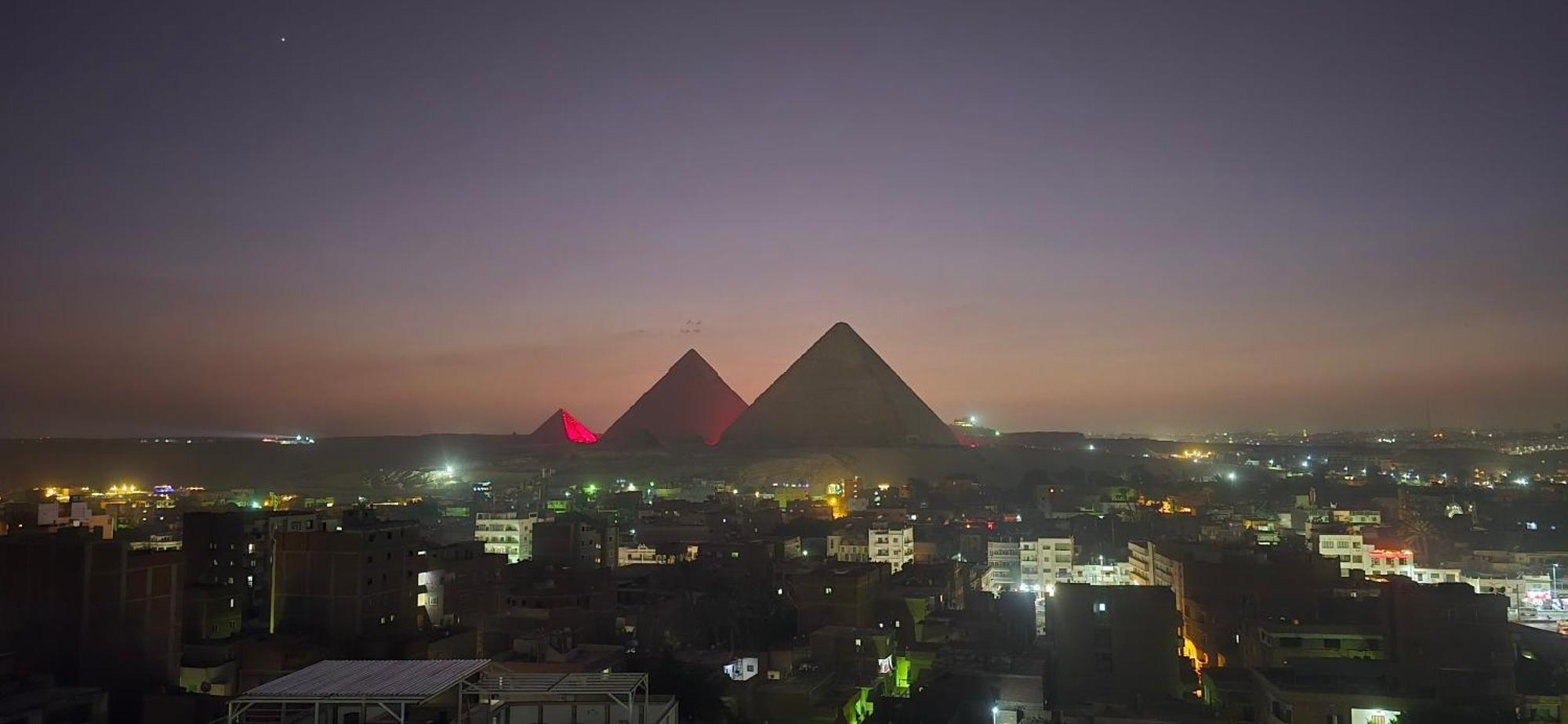 Oscar Pyramids View Hotell Nazlet el-Sîsi Eksteriør bilde