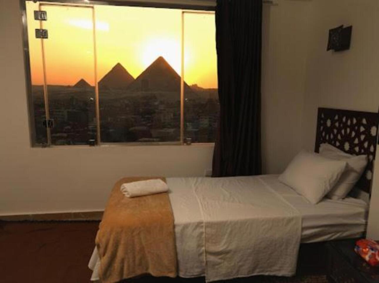 Oscar Pyramids View Hotell Nazlet el-Sîsi Eksteriør bilde