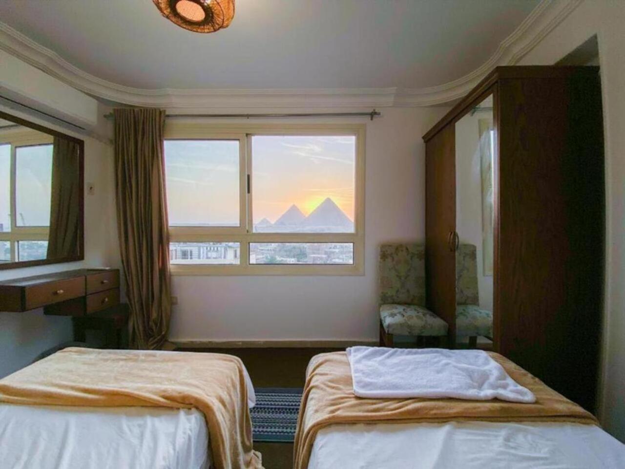 Oscar Pyramids View Hotell Nazlet el-Sîsi Eksteriør bilde